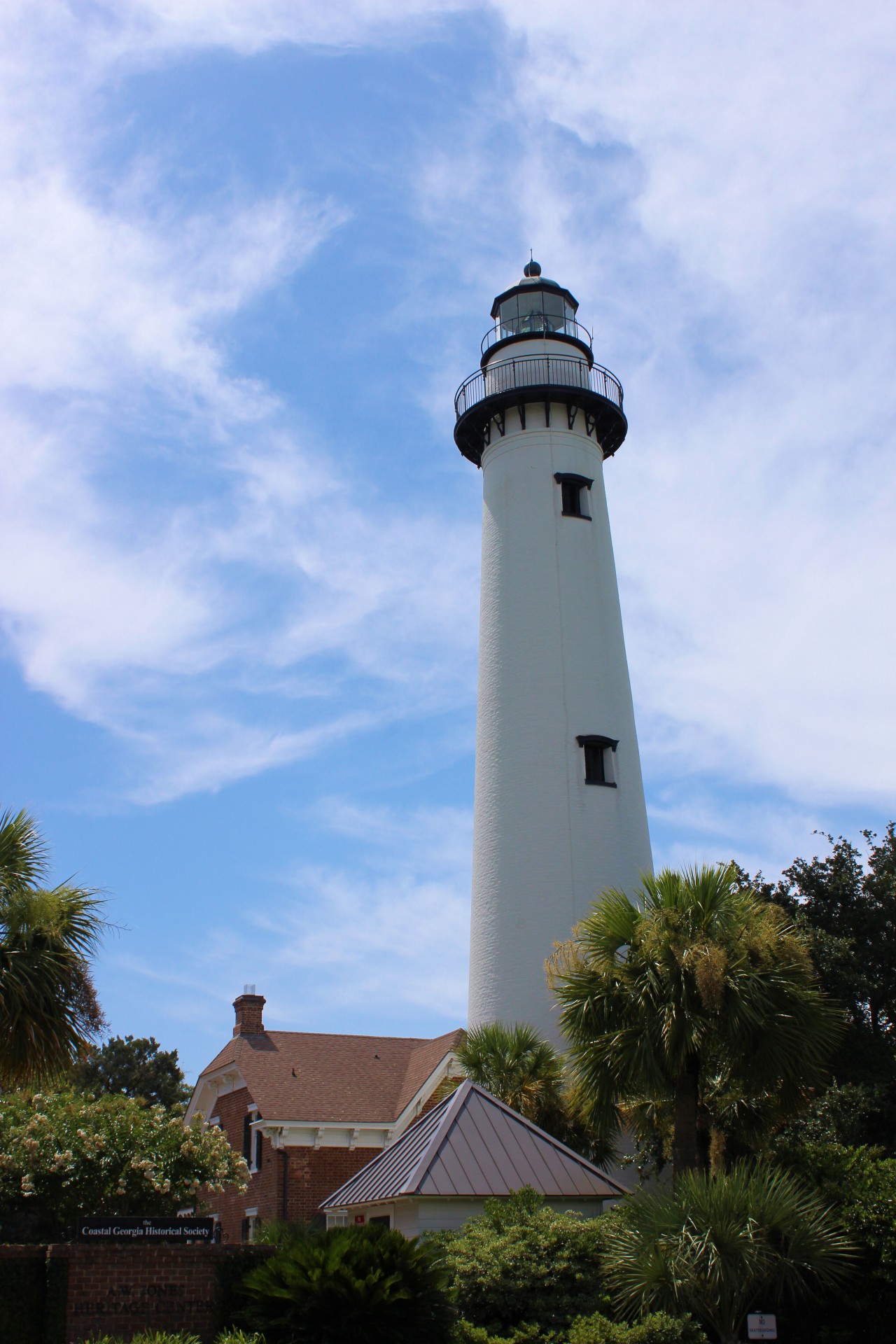 St Simons Island Lighthouse Free Stock Photo Public Domain Pictures