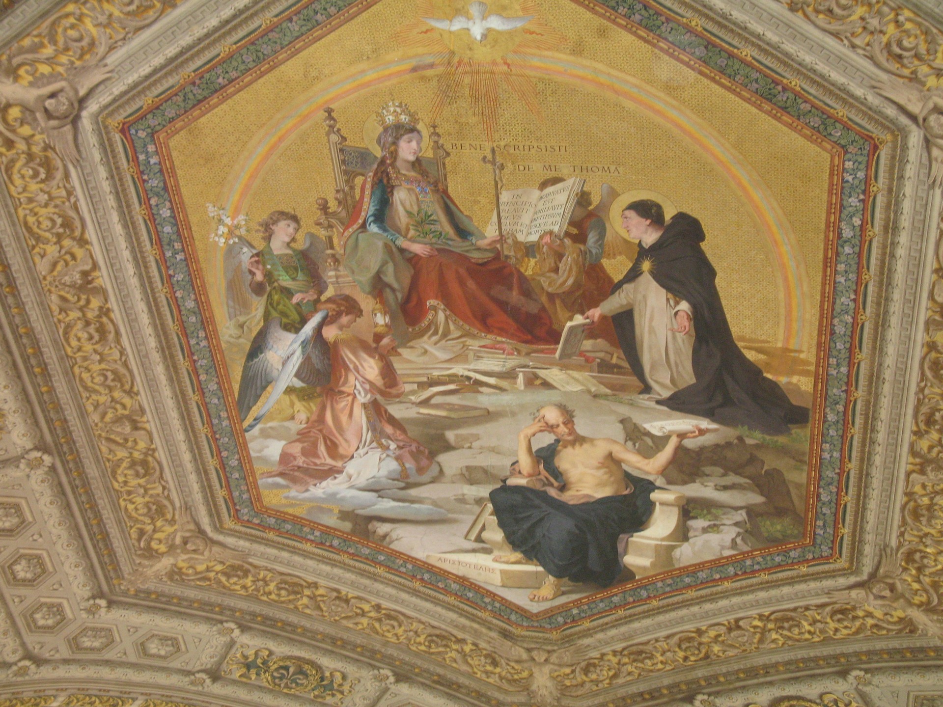 Vatican Ceiling Paintings Free Stock Photo Public Domain Pictures