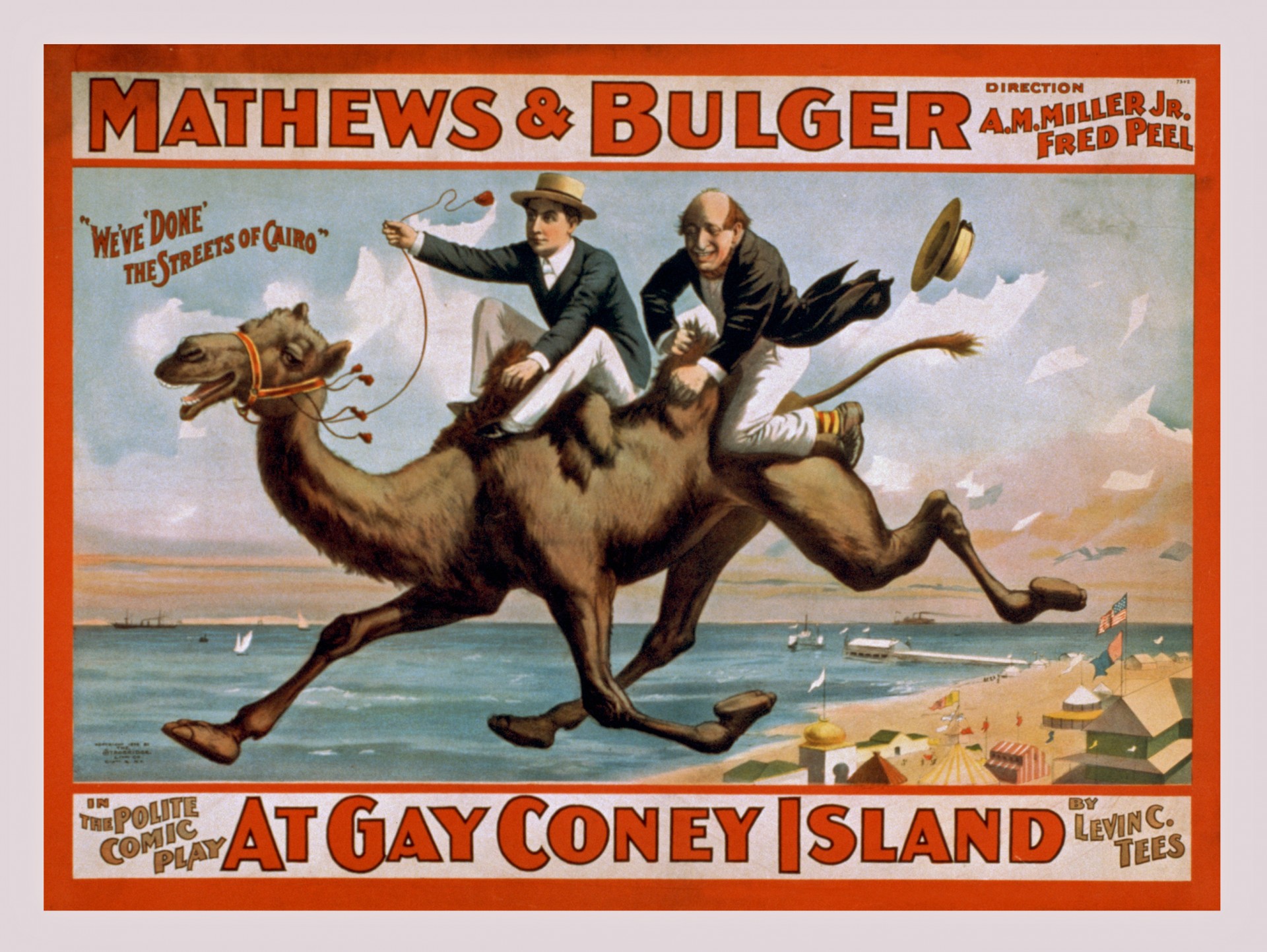 Vintage Coney Island Poster