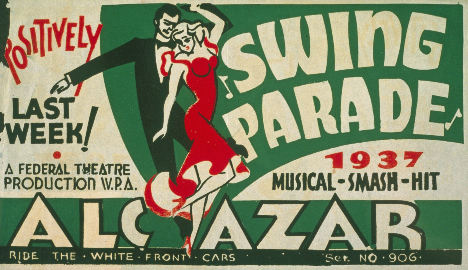 Plakat rocznika Swing Parade