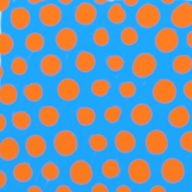 Orange Polka Dots Free Stock Photo - Public Domain Pictures