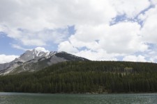 Banff Lake Mountains Minnewanka