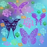 Butterfly Vector Background