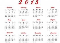 Kalendář 2015