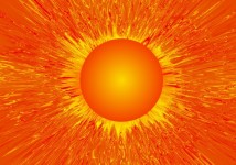 Illustraties stralen van de zon 3