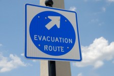 Ruta Muestra de la evacuación