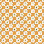 Flowers and dots background