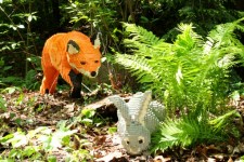 Fox lego i króliczek