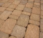 Paver stones pattern background