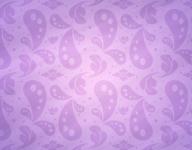 Purple Paisley Background