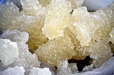 Rock cukor kristályok