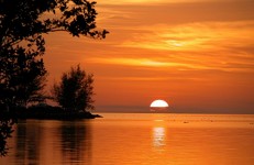 Západ slunce Key West, Florida