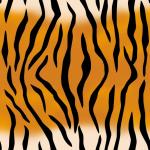Tiger-Muster nahtlose