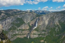Haut et bas Yosemite Falls