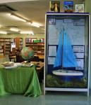 Yacht At Local Library Exhibit