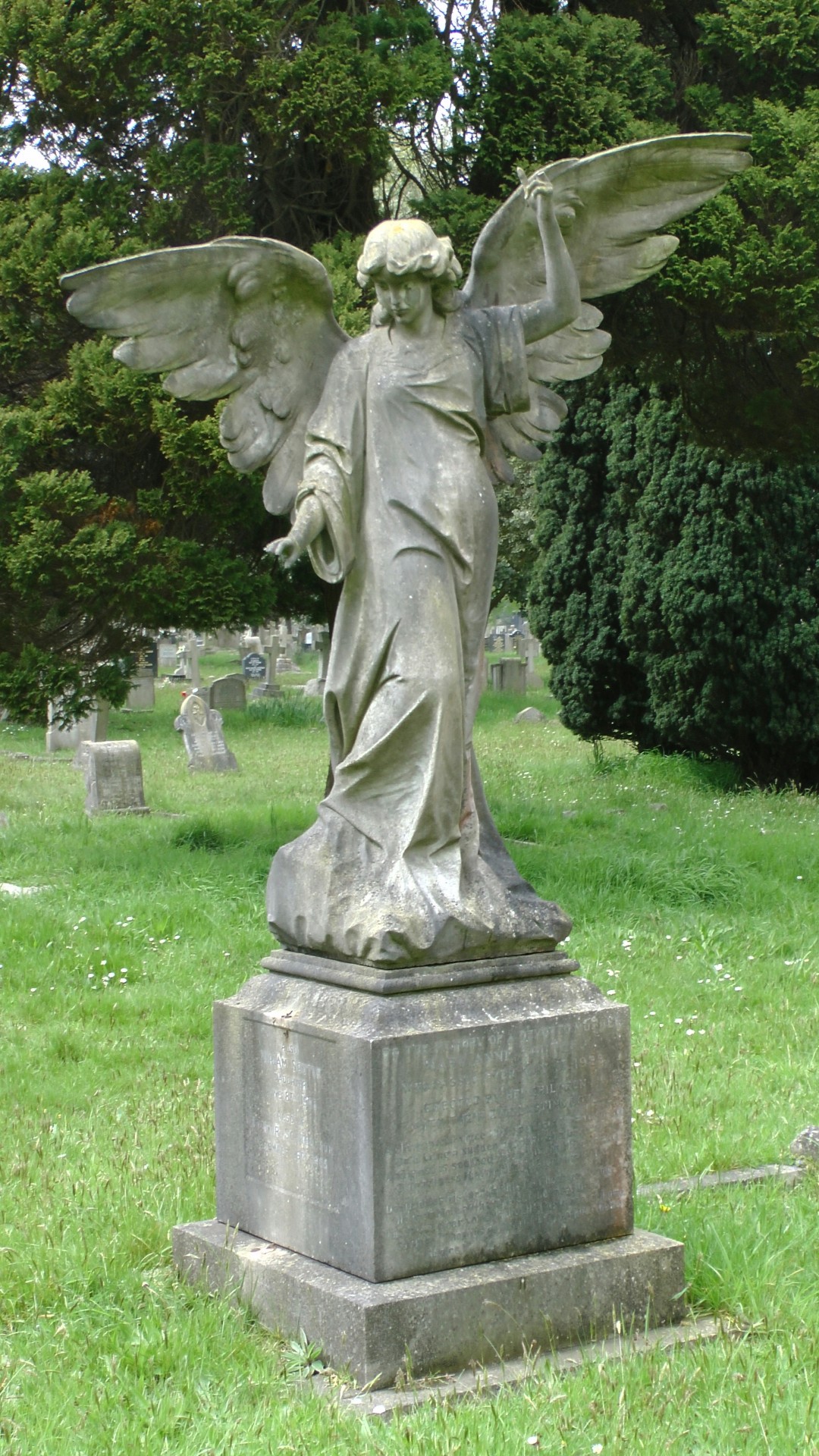 Headless Cemetery Grave Statue Stock Image - Image of 