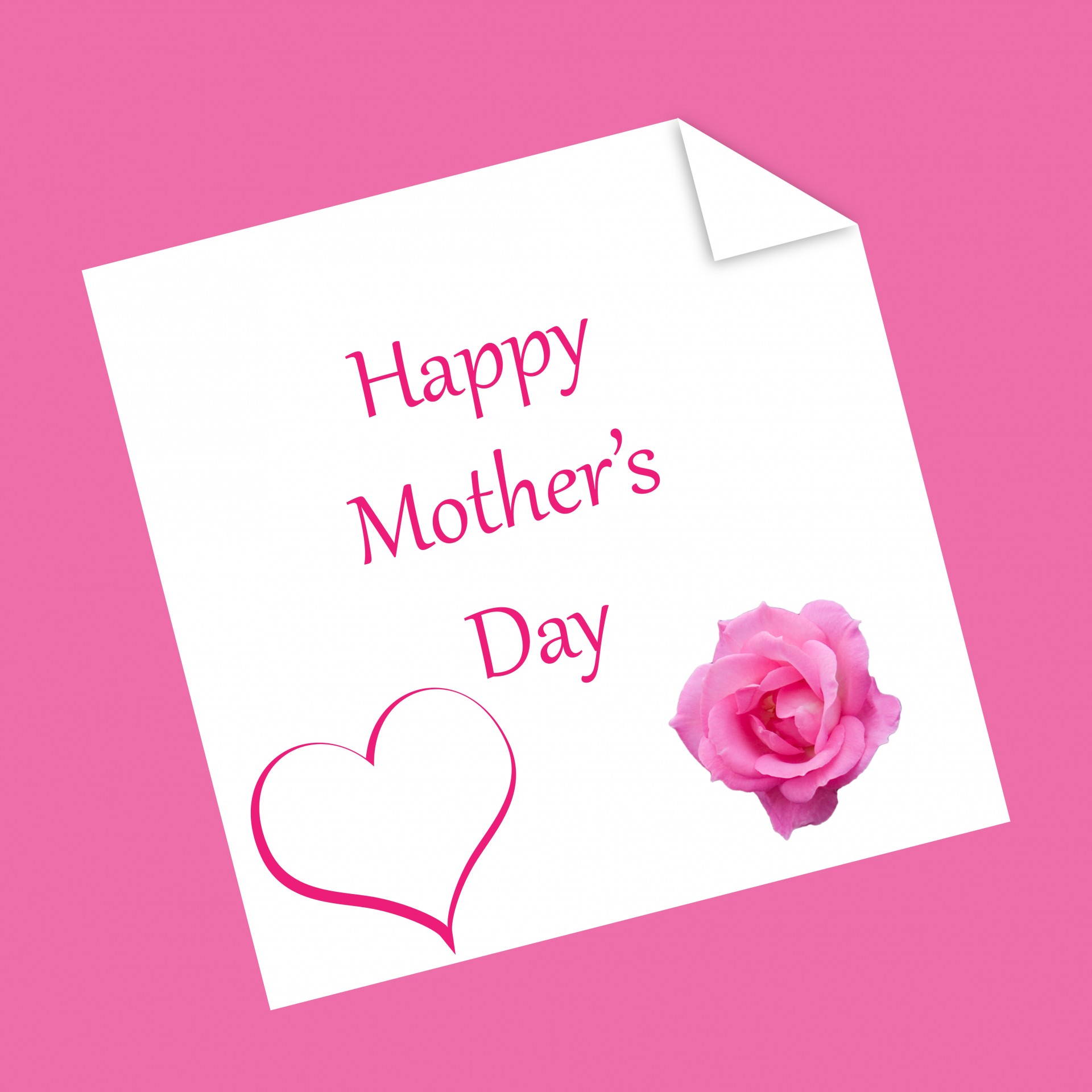 Mother's Day Card Free Stock Photo Public Domain Pictures