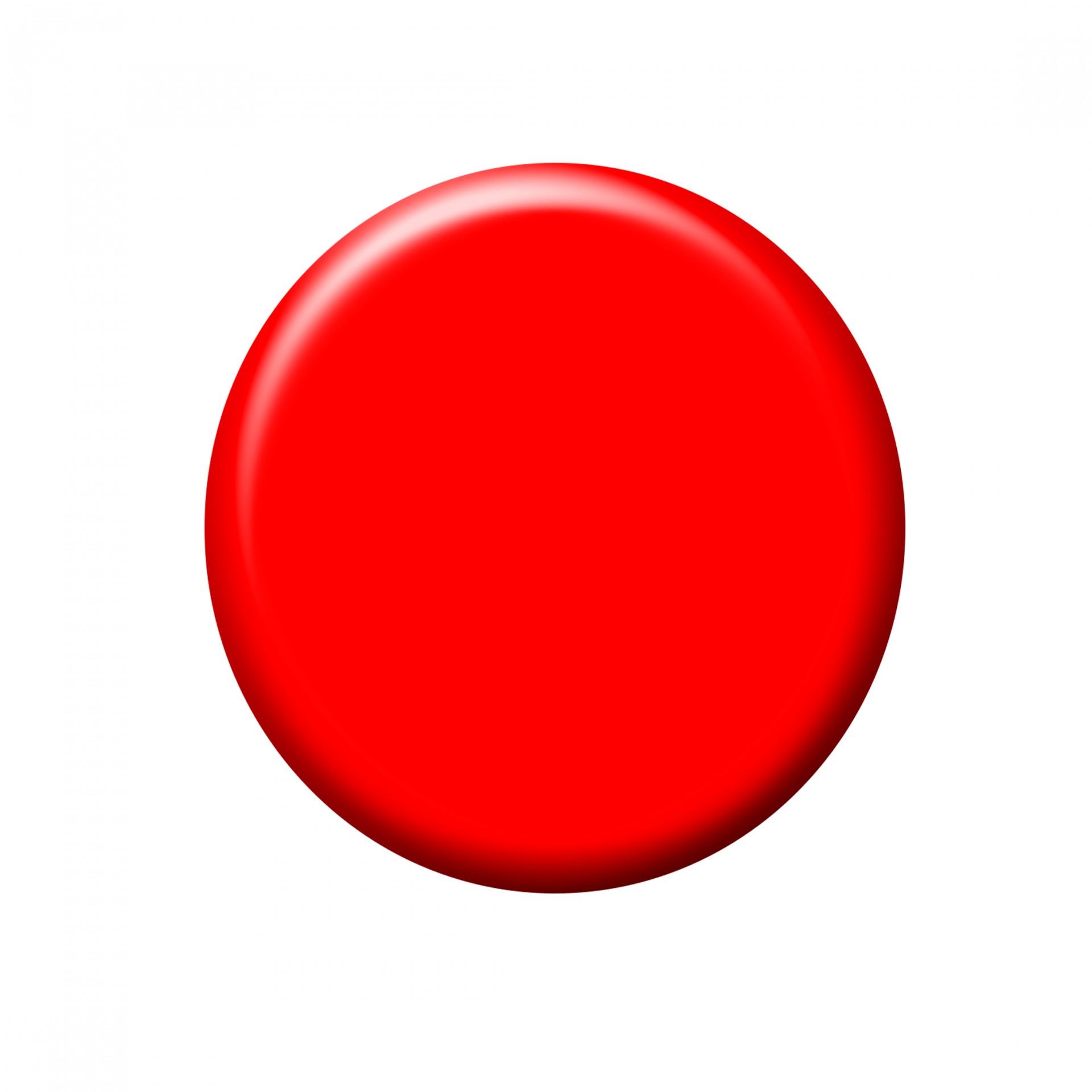 Botão vermelho para Web