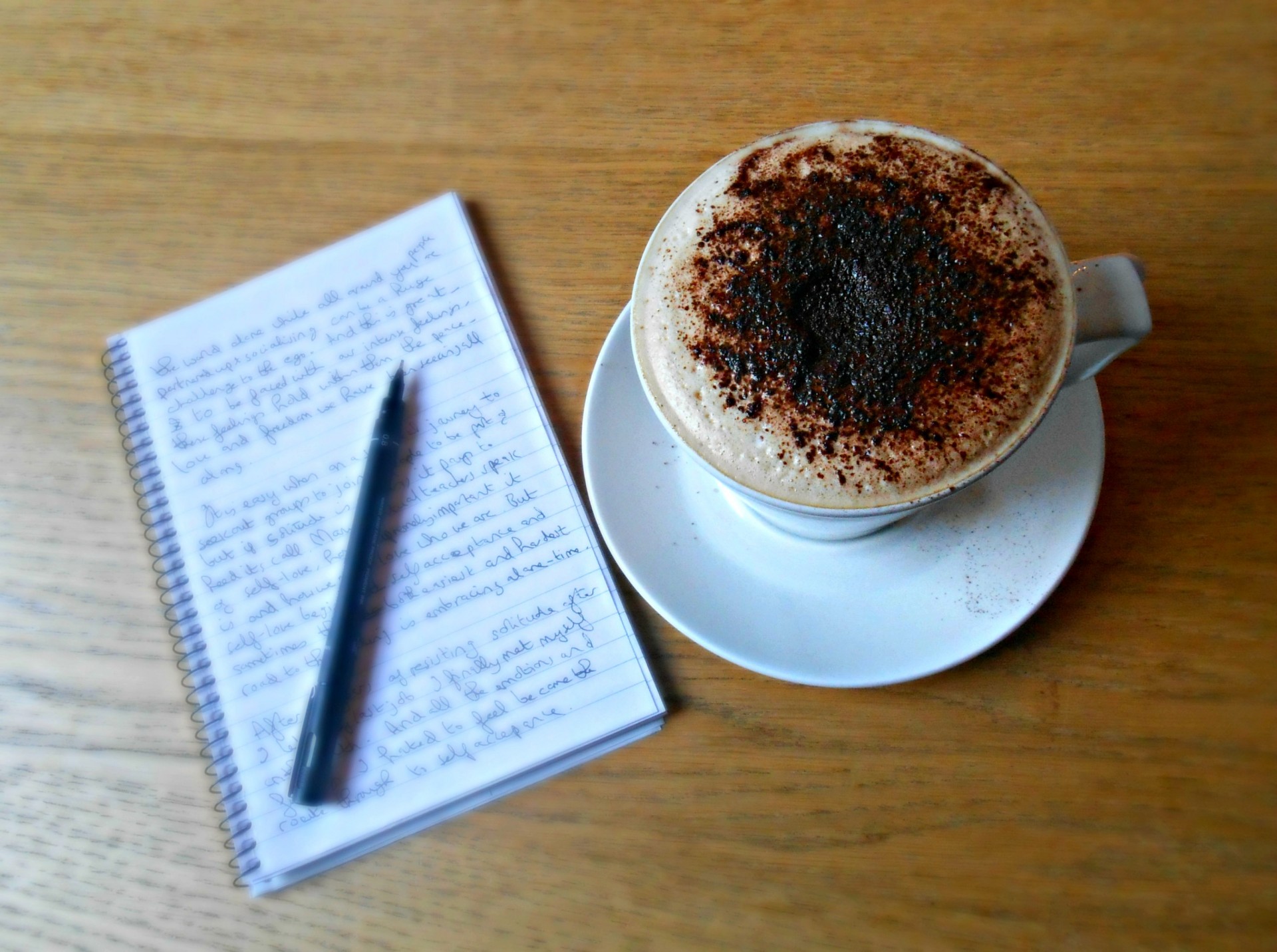writers-desk-with-cappuccino-free-stock-photo-public-domain-pictures